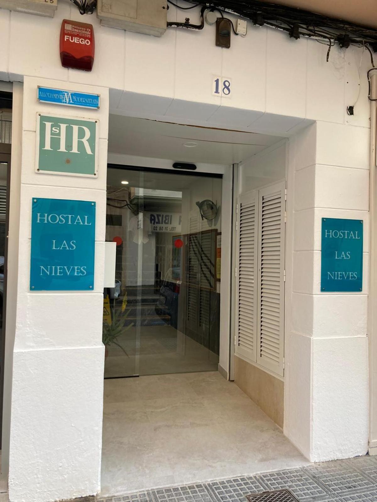 Hostal Las Nieves Ibiza-Stadt Exterior foto